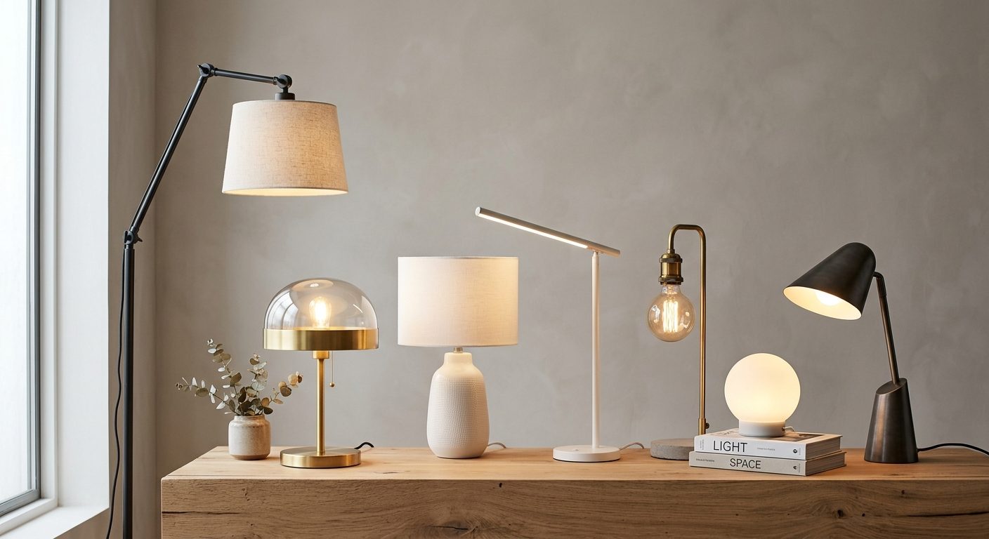 Hvordan vælger man den rette lampe til stuen