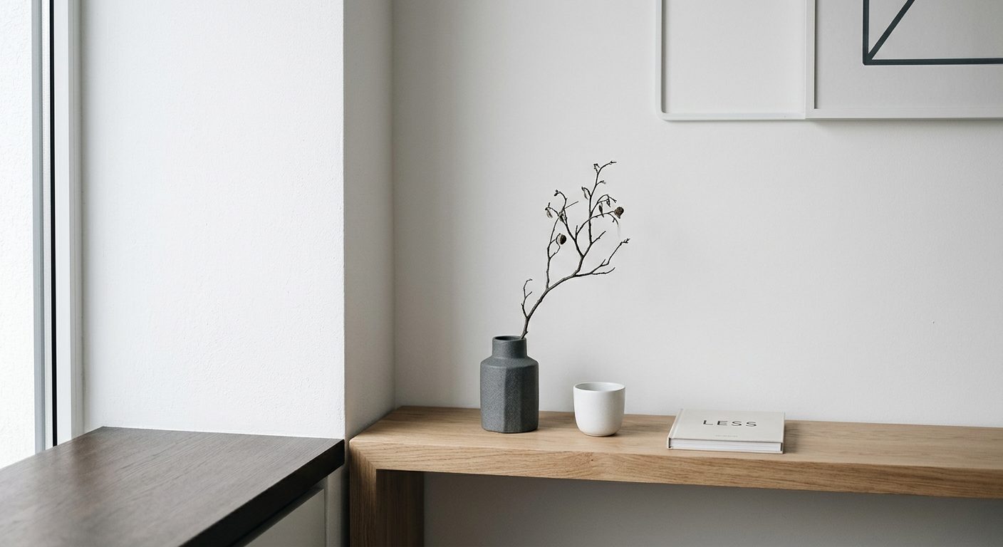 Moderne nordisk stil: minimalistisk lys og rum